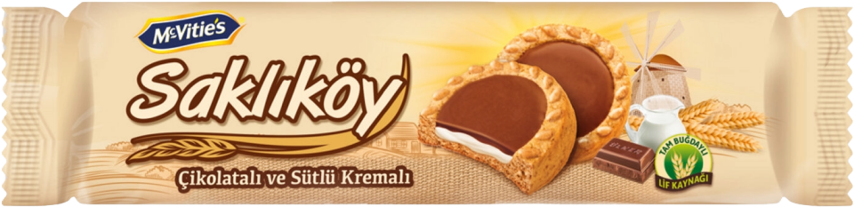 ÜLKER SAKLIKÖY ÇİK.SÜT KREMALI 100 GR
