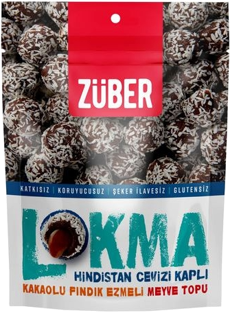 ZÜBER Lokma Hindistan Cevizi 96 Gr