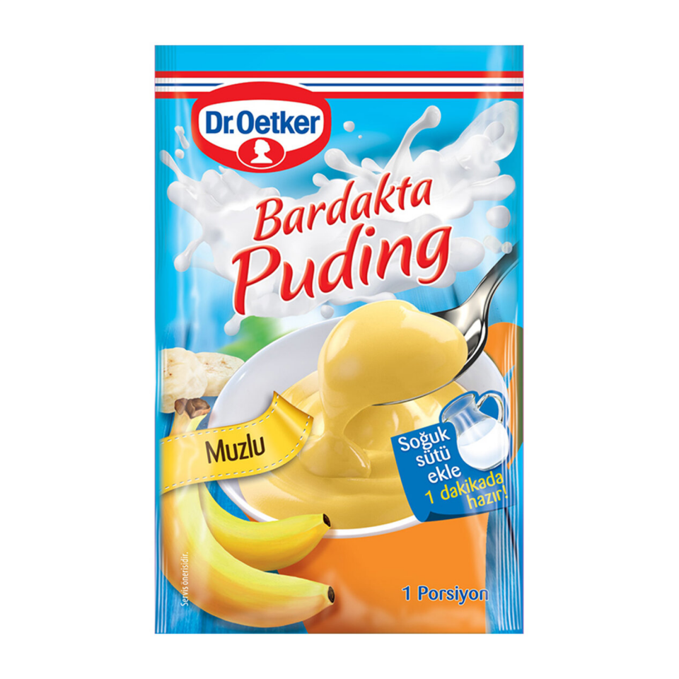 Dr. Oetker Bardak Puding Muzlu 30 GR