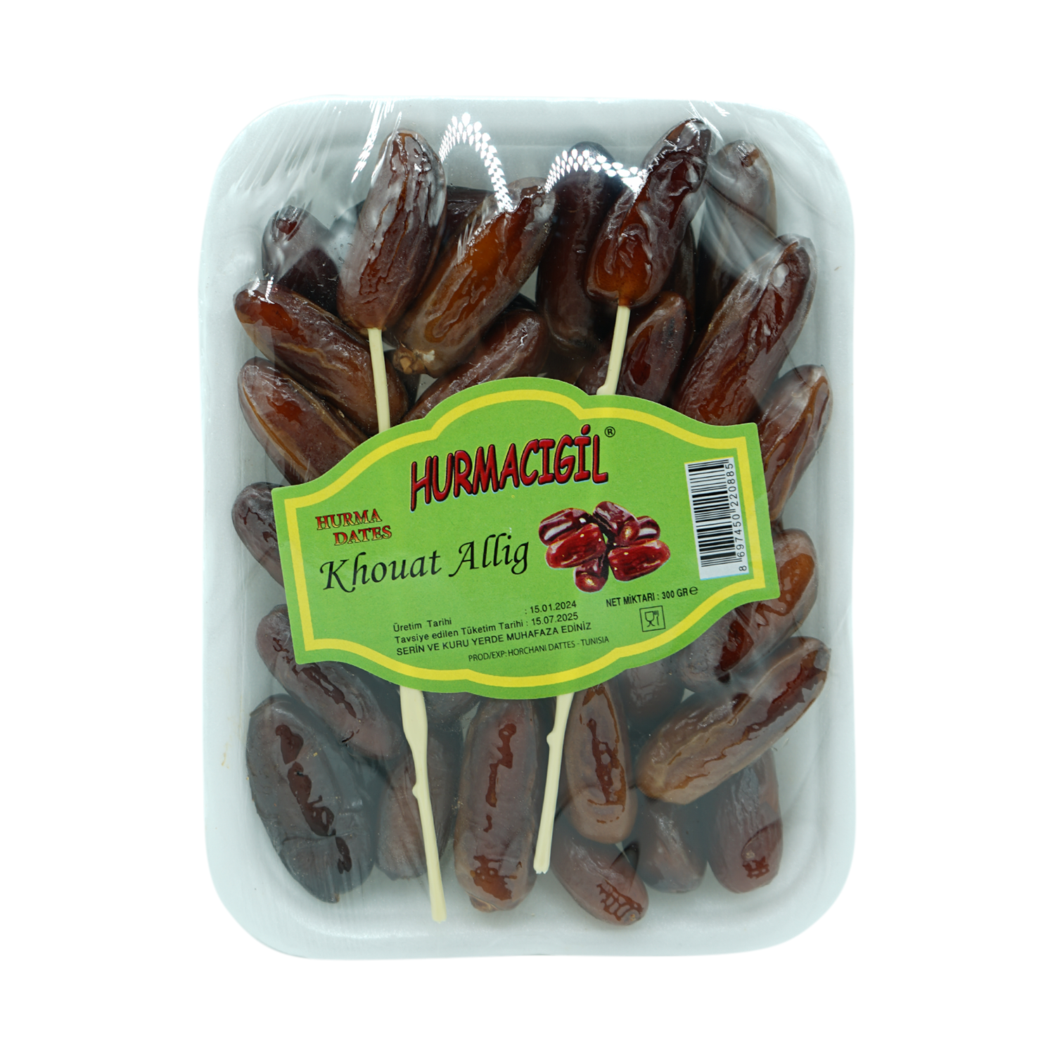 Hurmacıgil Yaş Hurma 300 GR