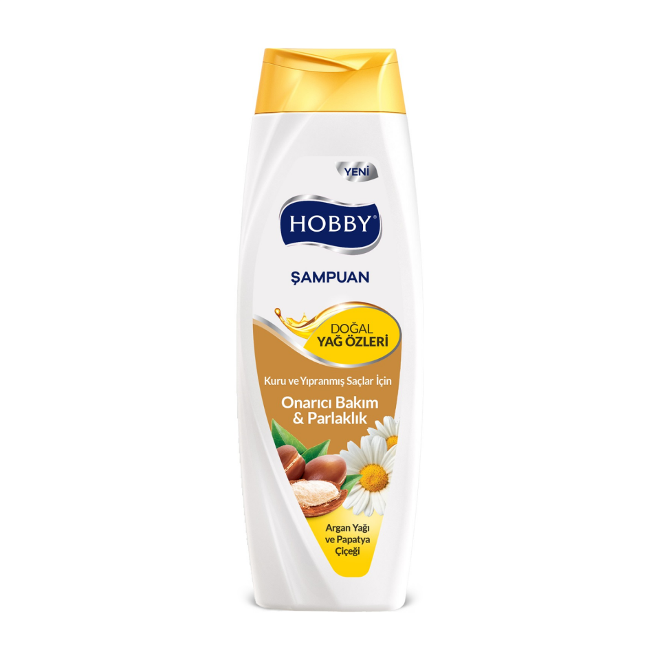 Hobby 600 ML Şampuan Argan & Papatya