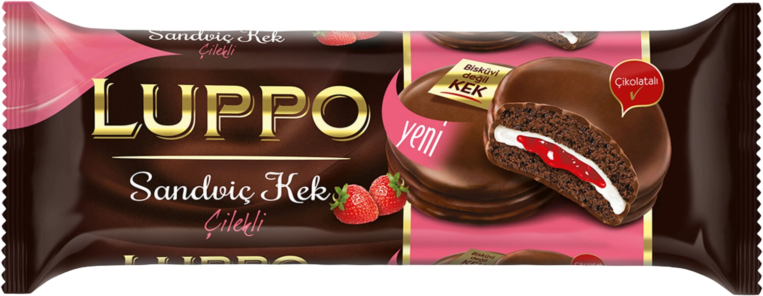 Şölen Luppo Sandviç Kek Çilekli 182 GR