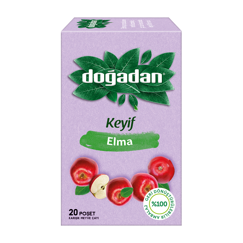 Doğadan 20 Li Elma Çayı
