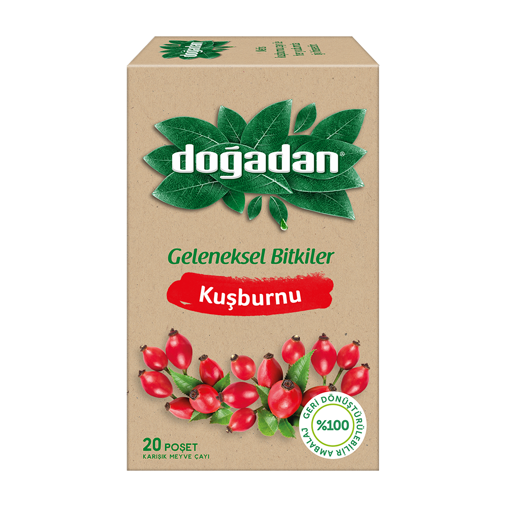 Doğadan 20 Li Kuşburnu Çayı