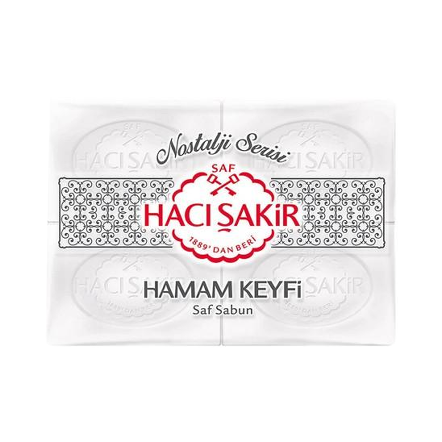 Hacı Şakir Banyo Sabunu Hamam Keyfi 4x200 GR