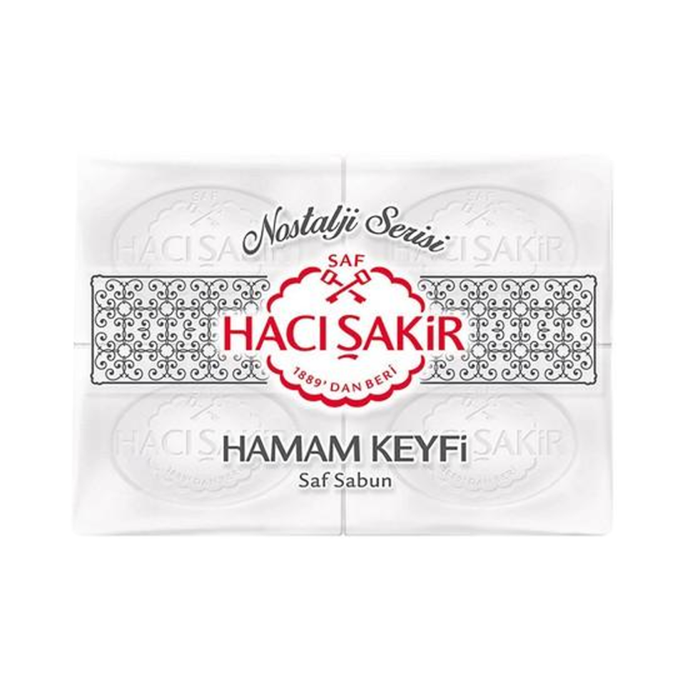 Hacı Şakir Banyo Sabunu Hamam Keyfi 4x200 GR
