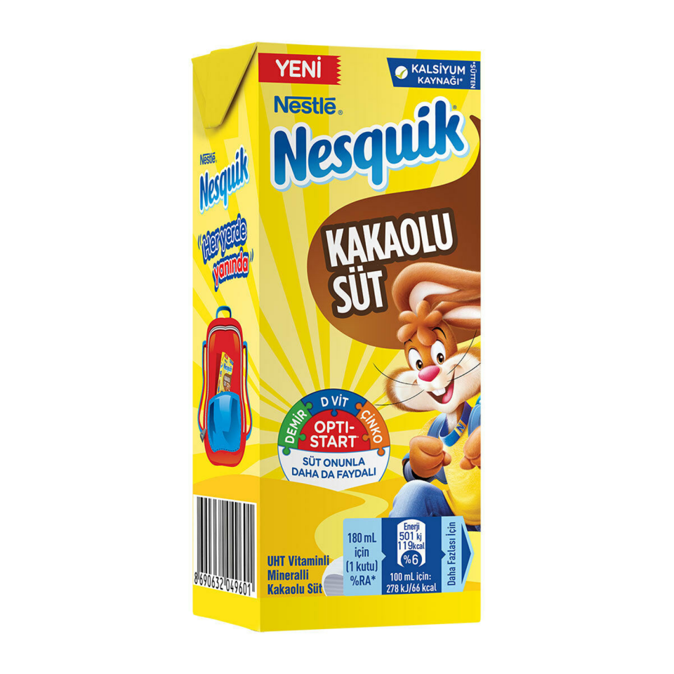 Nestle Nesquik Kakaolu Süt 180 ML