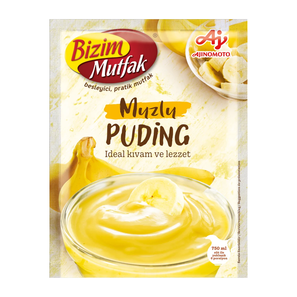 Bizim Mutfak Toz Puding Muzlu 120 GR