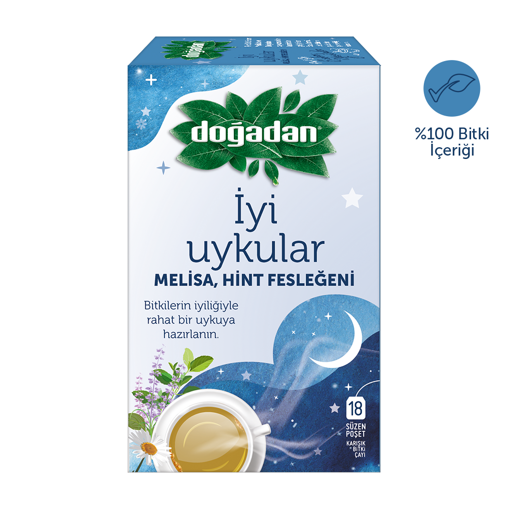 Doğadan 18 Li İyi Uykular Saati Çay