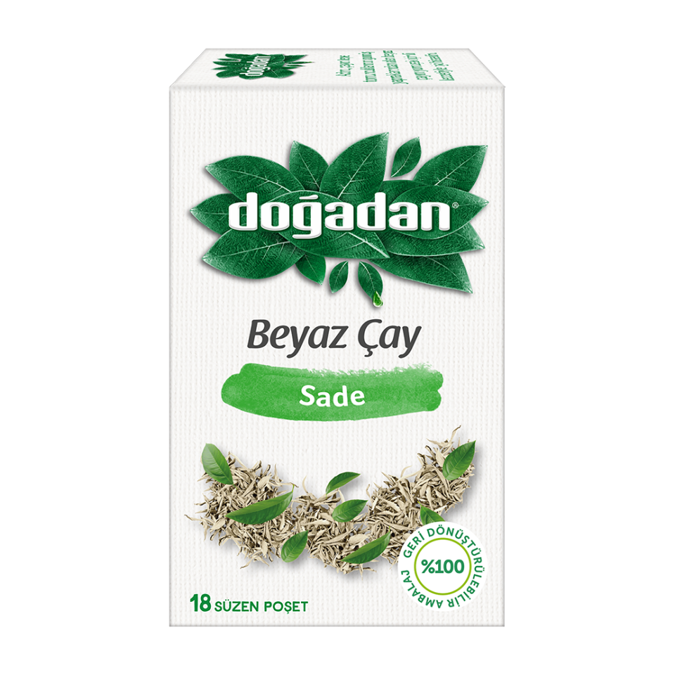 Doğadan 18 Li Sade Beyaz Çay