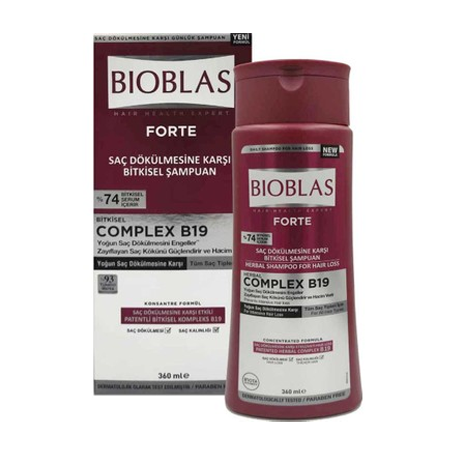 Bioblas 360 ML Fort Şampuan