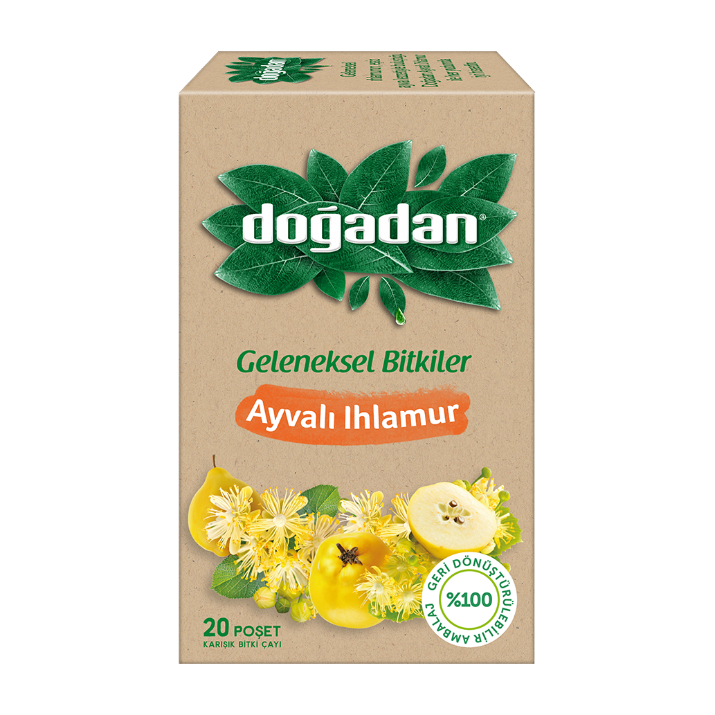 Doğadan 20 Li Ayvalı Ihlamur Çayı