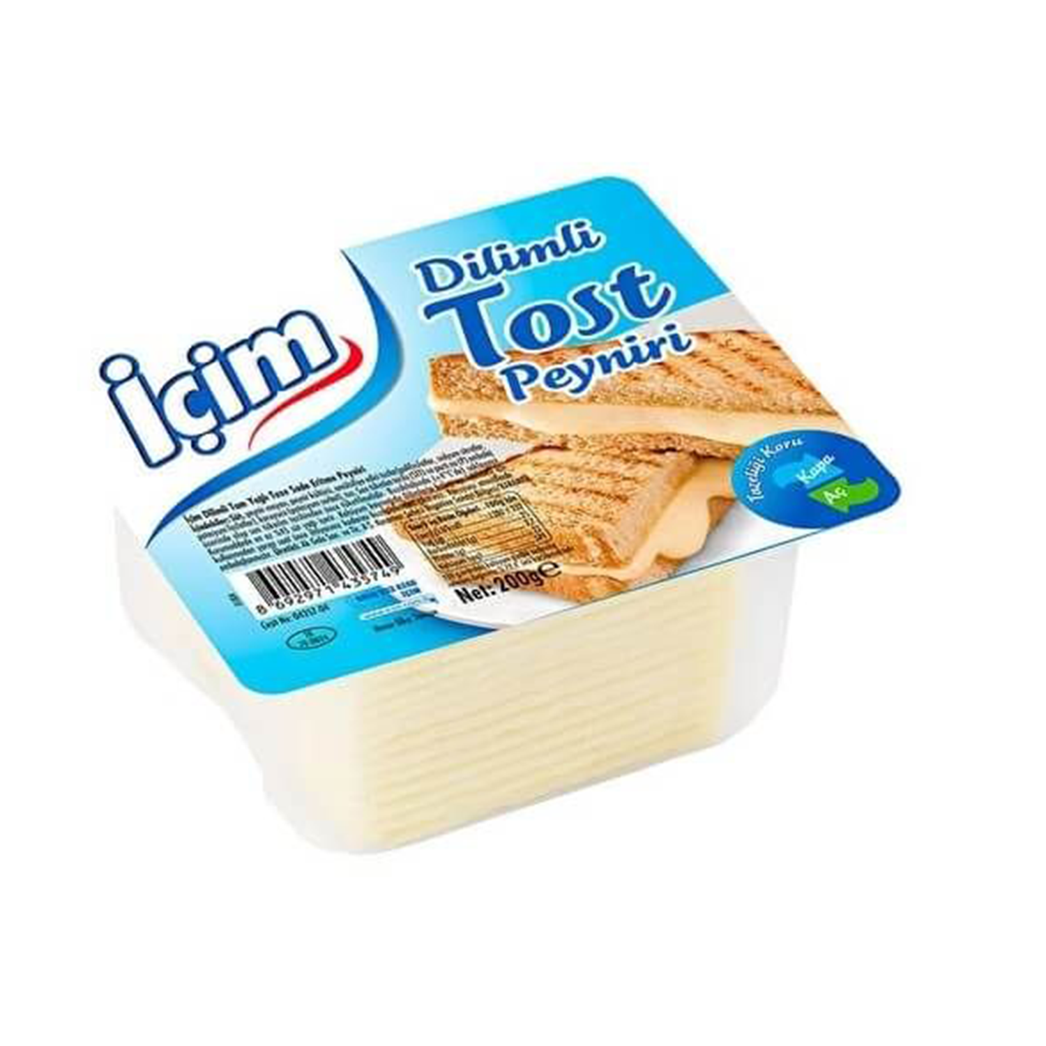 İçim Kaşar 200 GR Dilimli