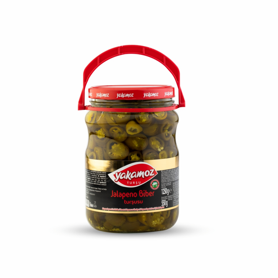 Yakamoz 1300 ML Jalapeno Turşu Cam