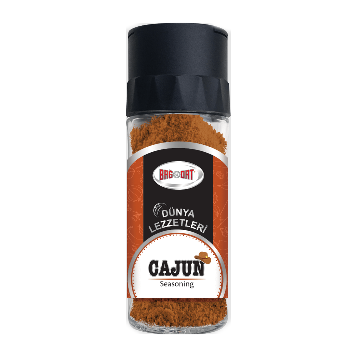 Bağ-dat Cajun Baharatı 50 GR Cam