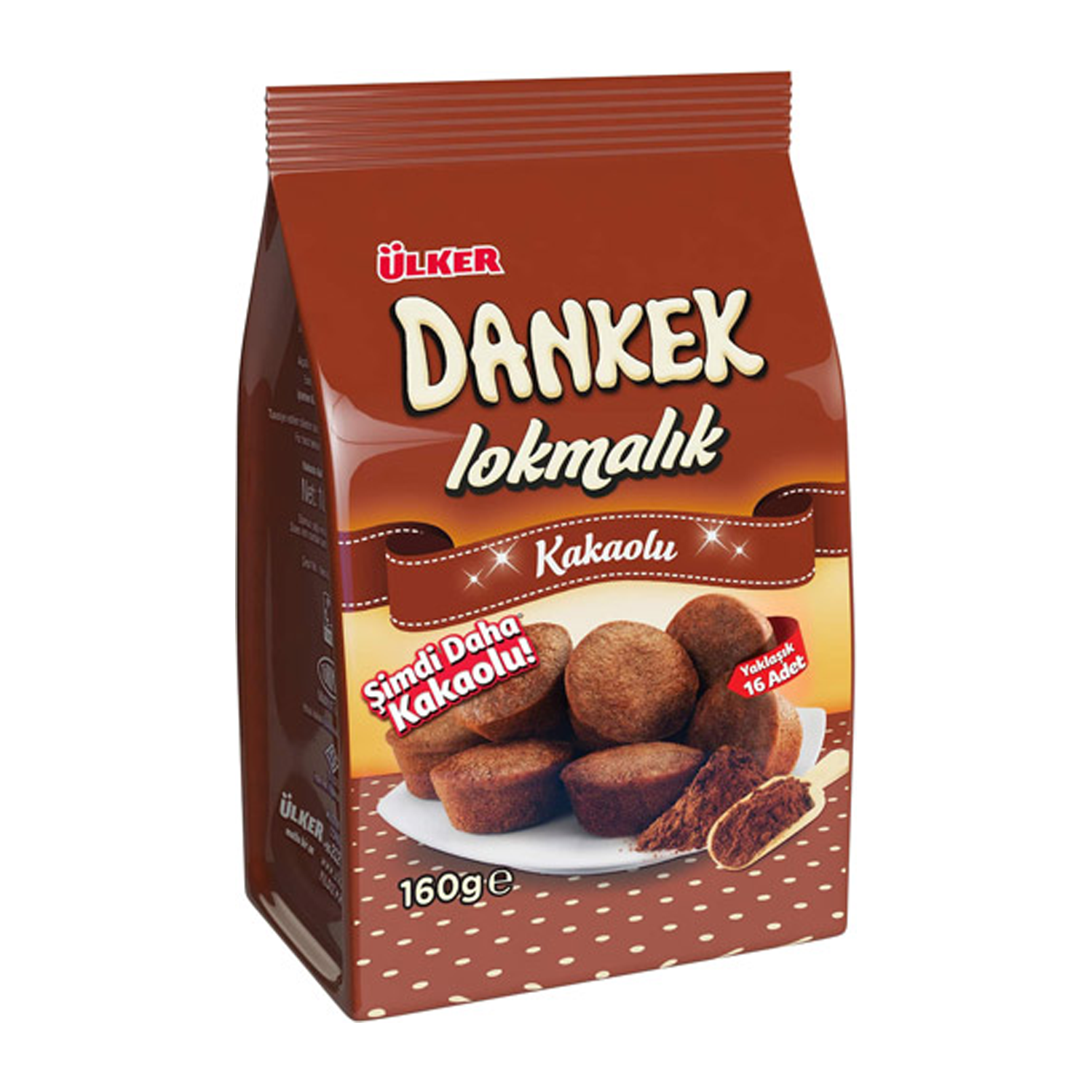 Ülker Dankek Lokmalık Kakaolu 160 GR