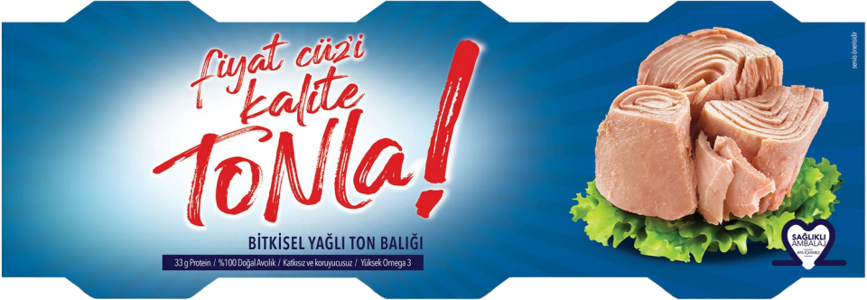 TONLA 75 GRx3 KALİTE EP A.YAĞLI TON