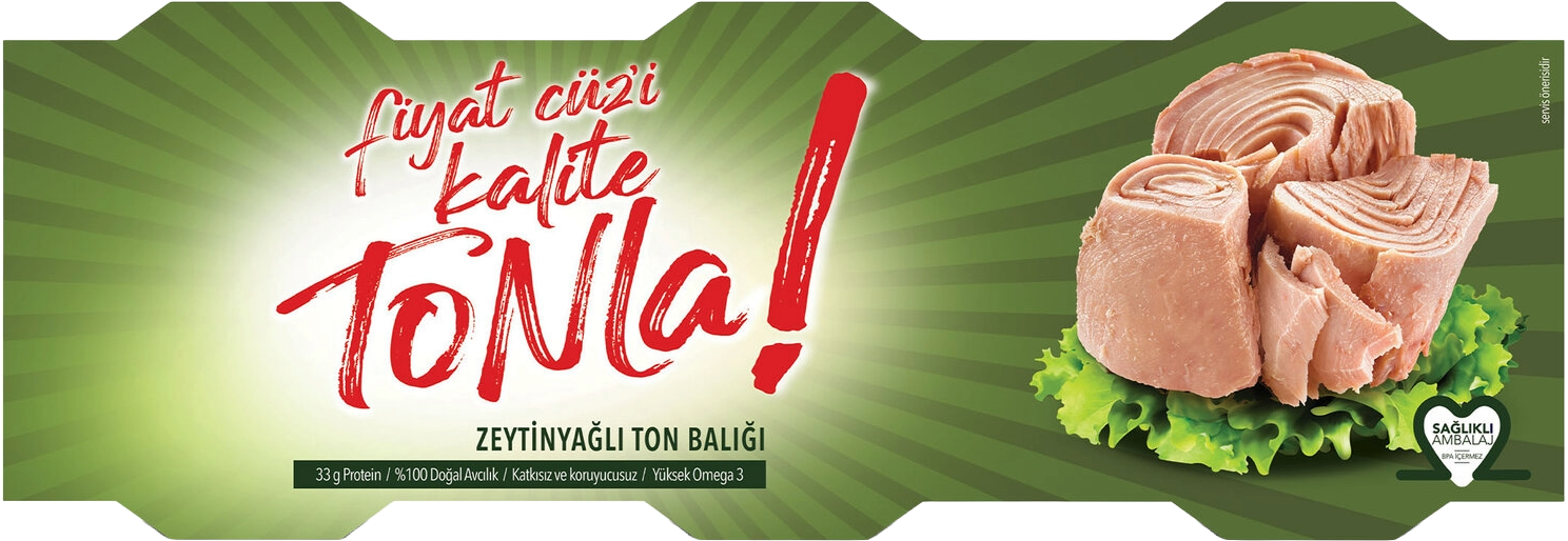 TONLA 75 GRx3 KALİTE ZEYTİNYAĞLI TON