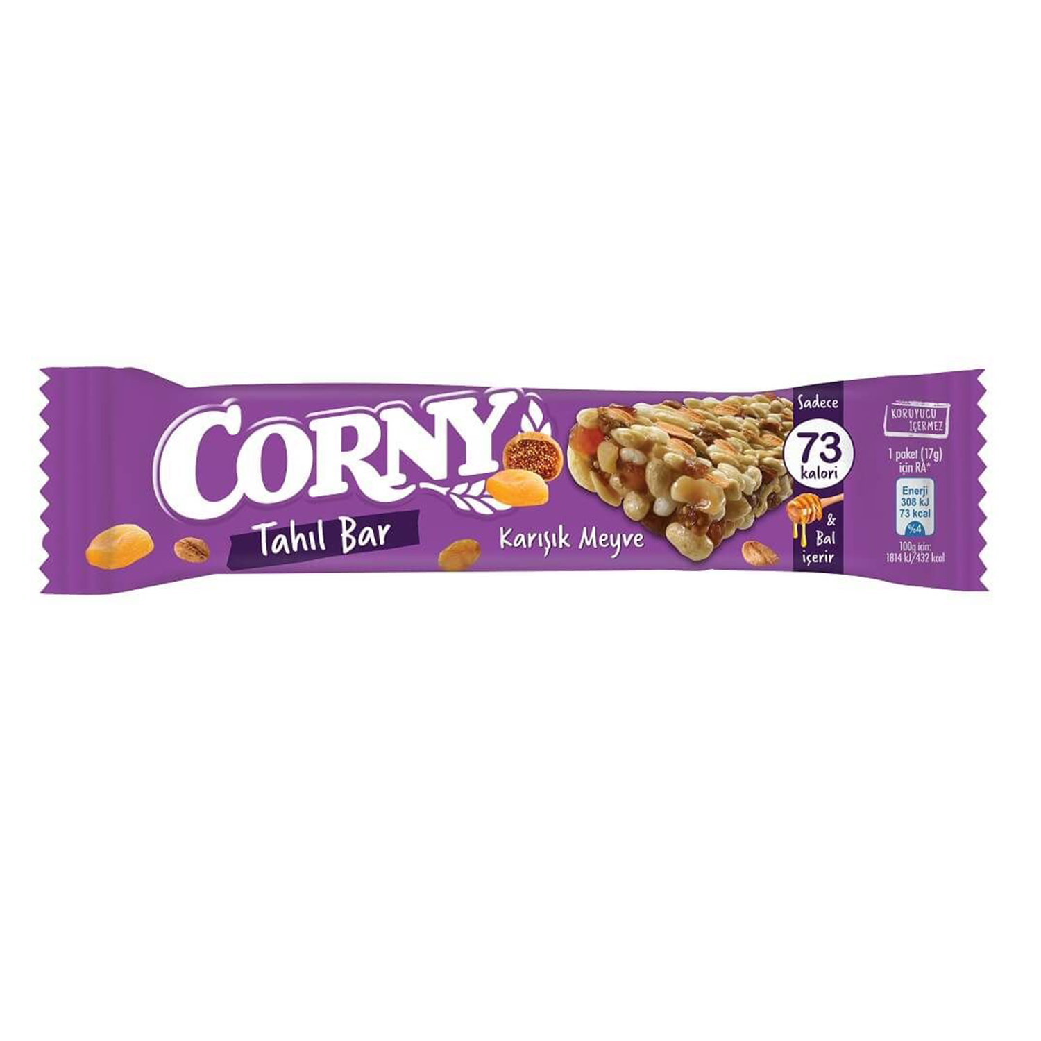 Corny Kuruyemiş Bar Karışık Meyve 20 GR