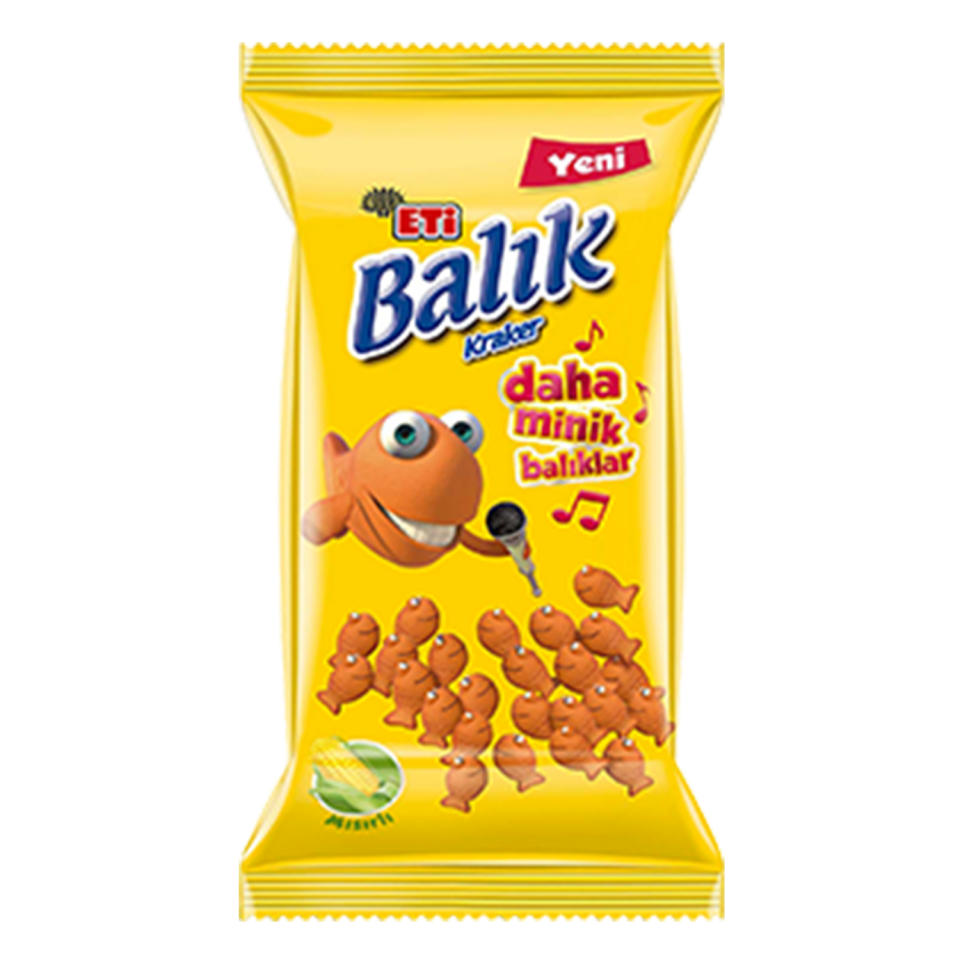 Eti Balık Kraker Mısırlı 70 GR