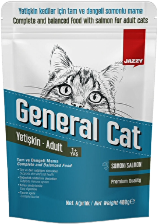 JAZZY 400 GR GENERAL CAT YETİŞKİN KEDİ MAMASI SOMO