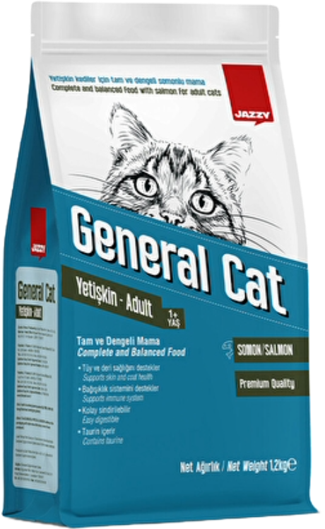 JAZZY 1.2 KG GENERAL CAT YETİŞKİN KEDİ MAMASI SOMO