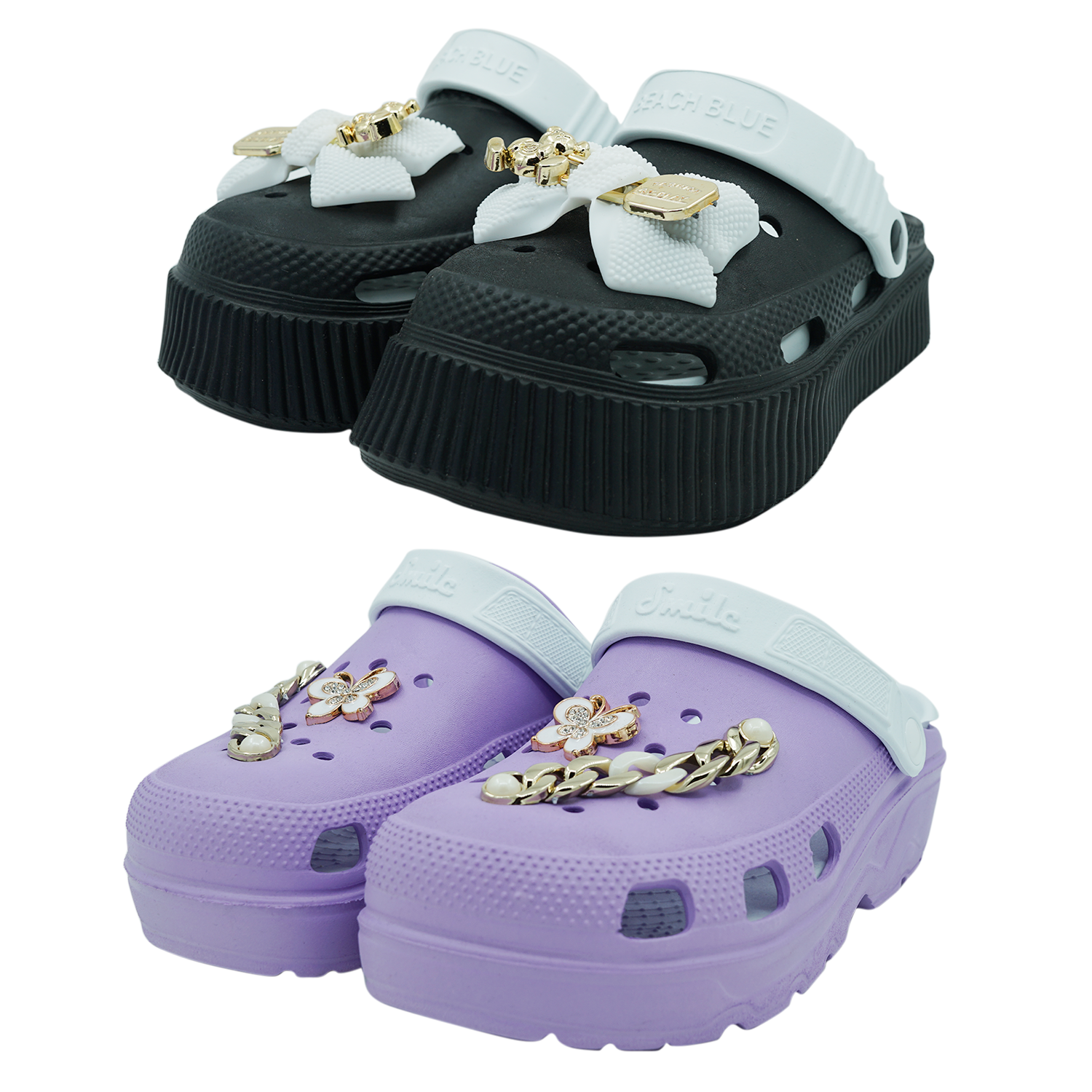 2024 Zenne Yüksek Taban Crocks Terlik