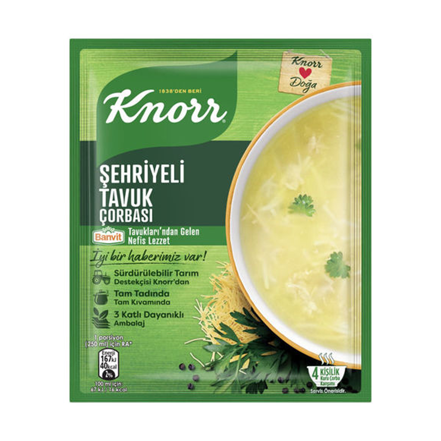 Knorr Çorba Şehriyeli Tavuk 51 GR