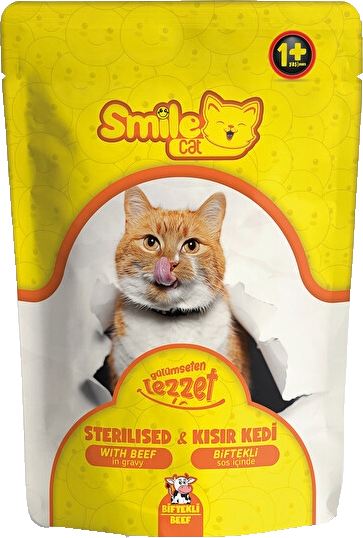 SMİLE POUCH KEDİ KISIR TAVUK 100GR