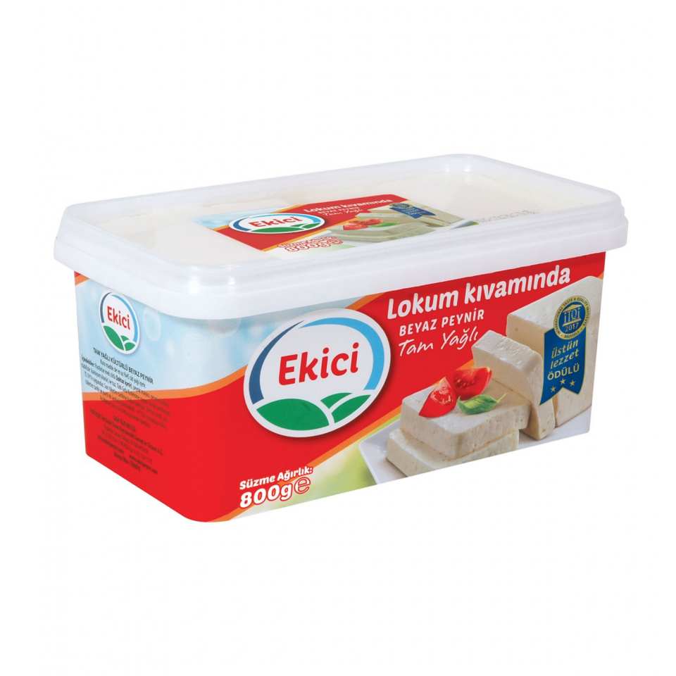 Ekici 800 GR Kutu Tam Yağlı Beyaz Peynir