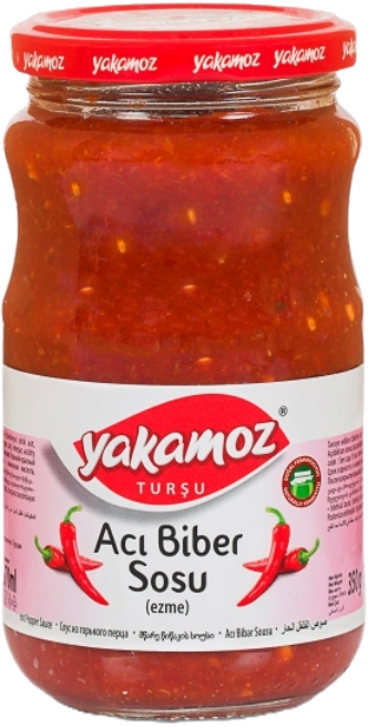 YAKAMOZ 370 ML CAM ACI BİBER SOSU(EZME)