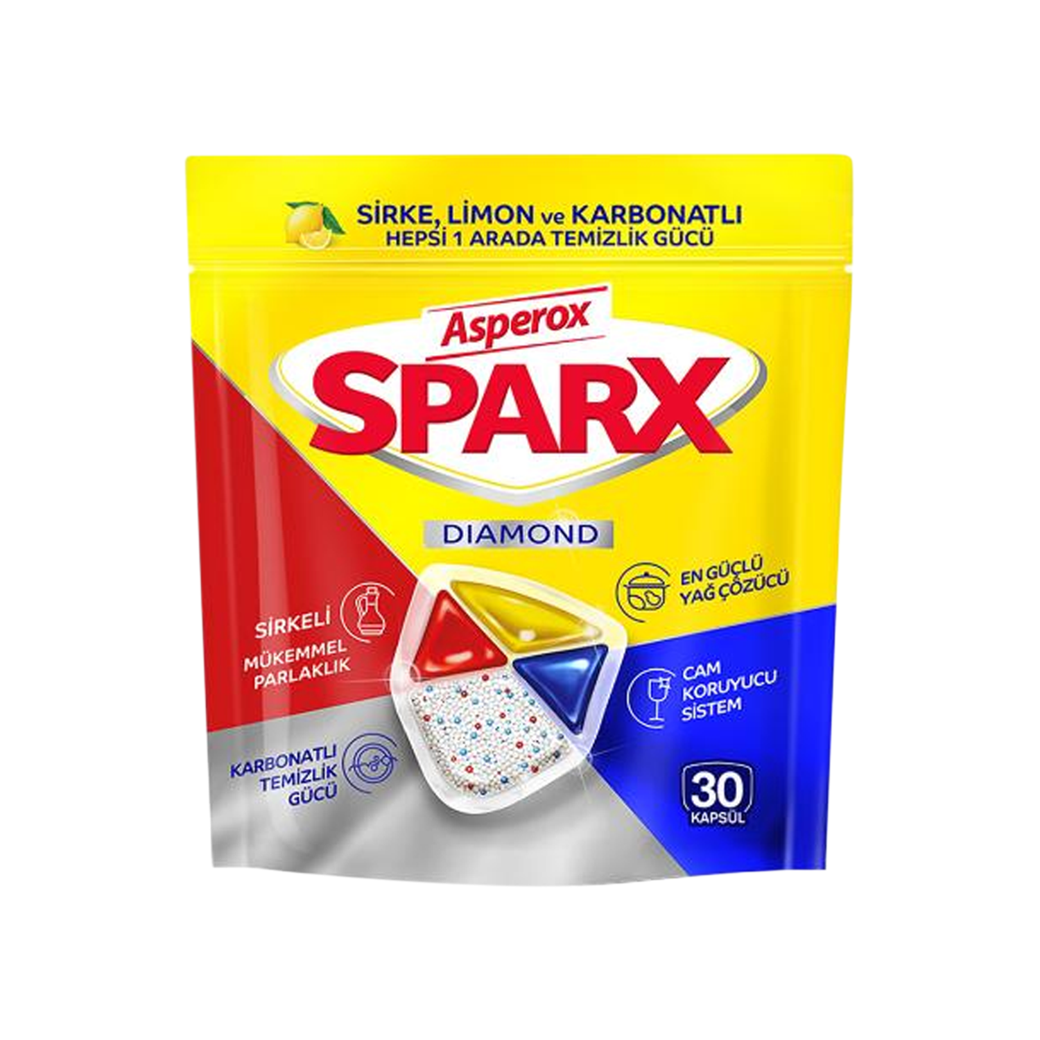 Asperox Sparx 30lu Bulaşık Kapsülü