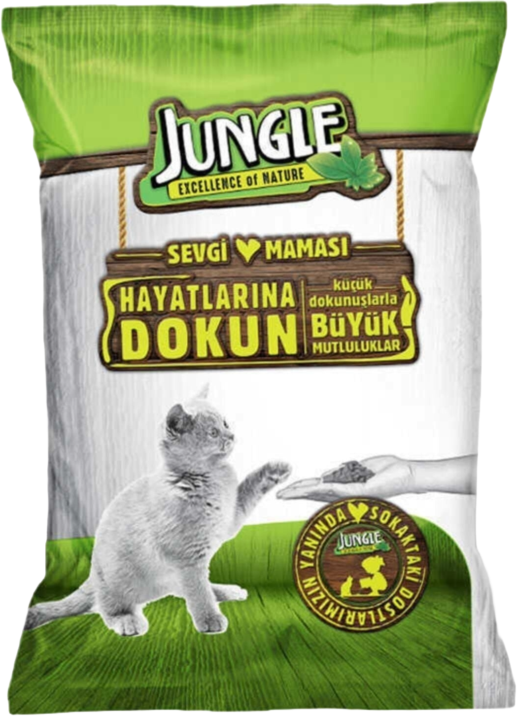 JUNGLE SEVGİ MAMASI KEDİ 100GR