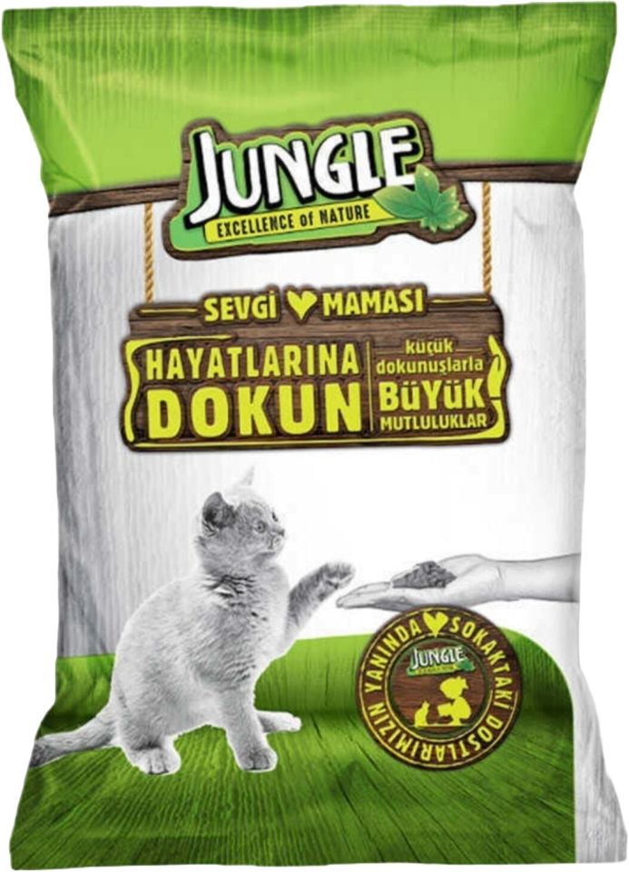 JUNGLE SEVGİ MAMASI KEDİ 100GR