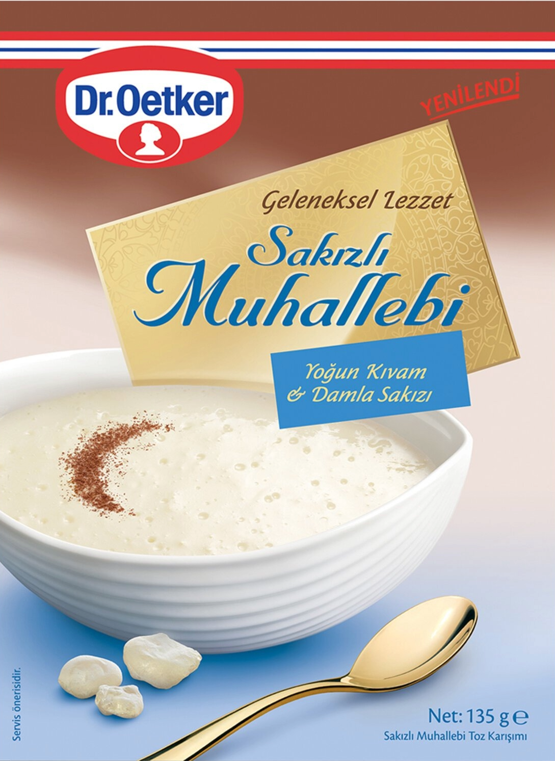 Dr.Oetker Sakızlı Muhallebi 135 GR