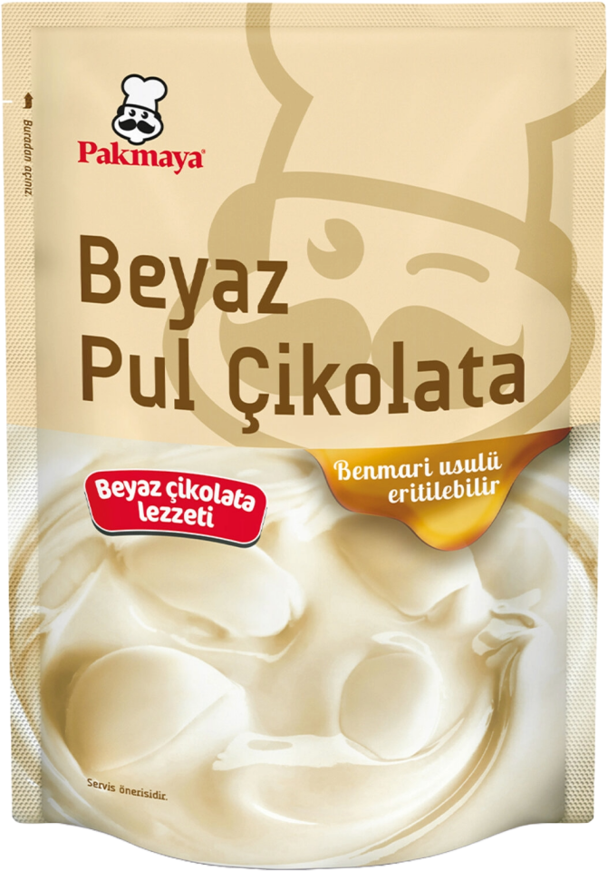 PAKMAYA BEYAZ PUL ÇİKOLATA 100 GR