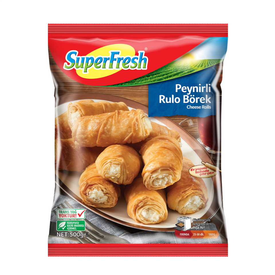 Süperfresh Rulo Börek Peynirli 500 GR