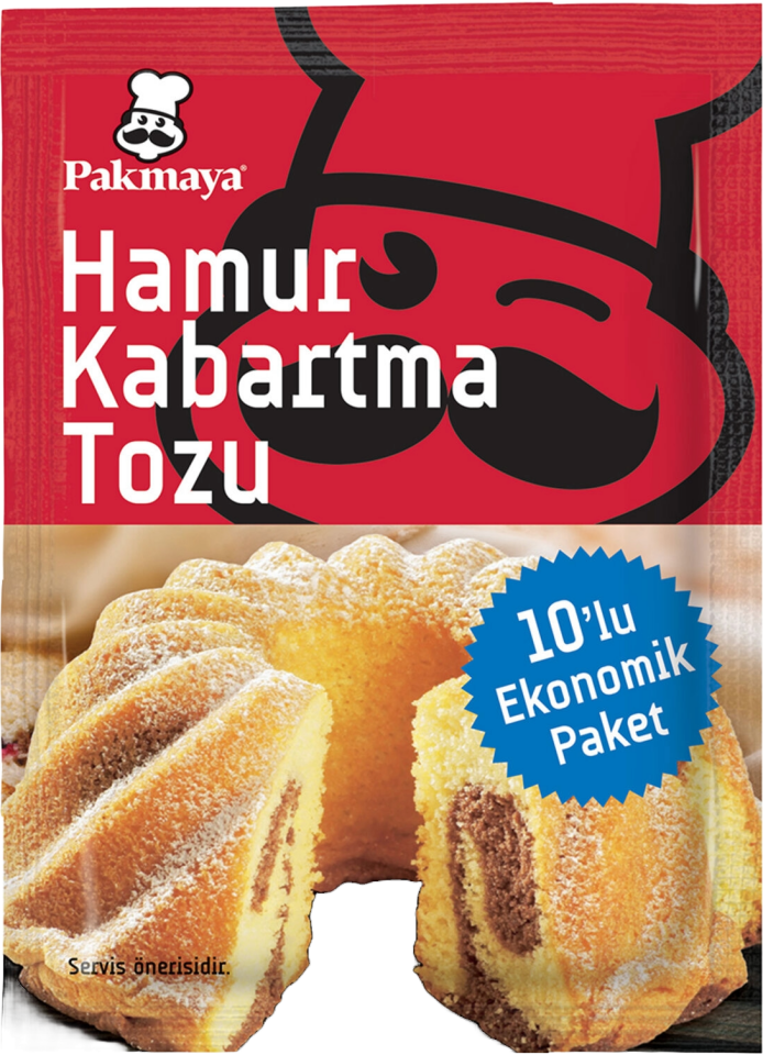 PAKMAYA HAMUR KABARTMA TOZU 10LU