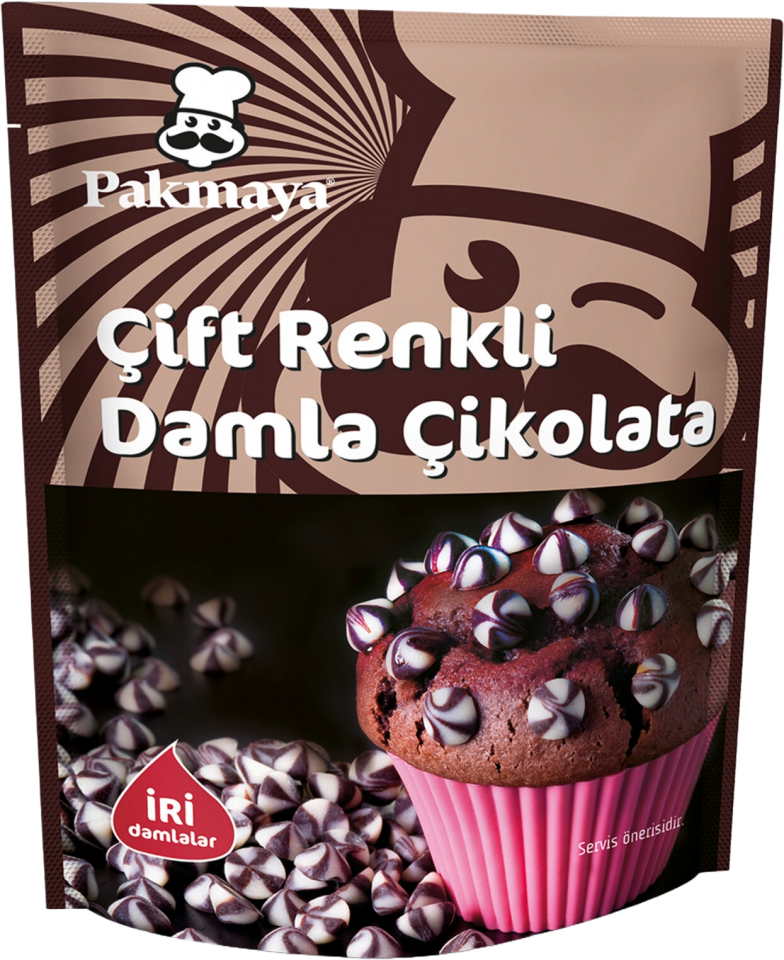 PAKMAYA DAMLA ÇİKOLATA ÇİFT RENKLİ 70 GR