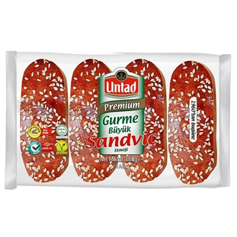 Untad Premıum GURME Büyük Sandvic Ekmek 460 Gr