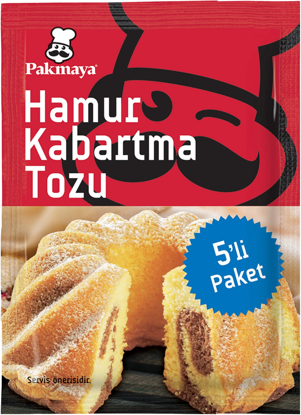 PAKMAYA HAMUR KABARTMA TOZU 5 Lİ