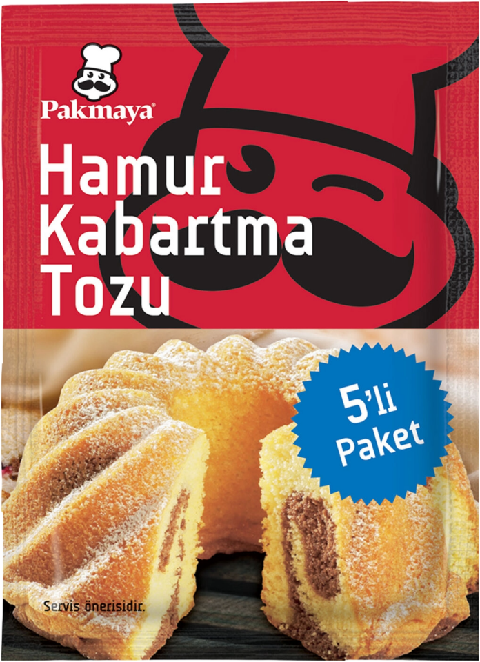 PAKMAYA HAMUR KABARTMA TOZU 5 Lİ