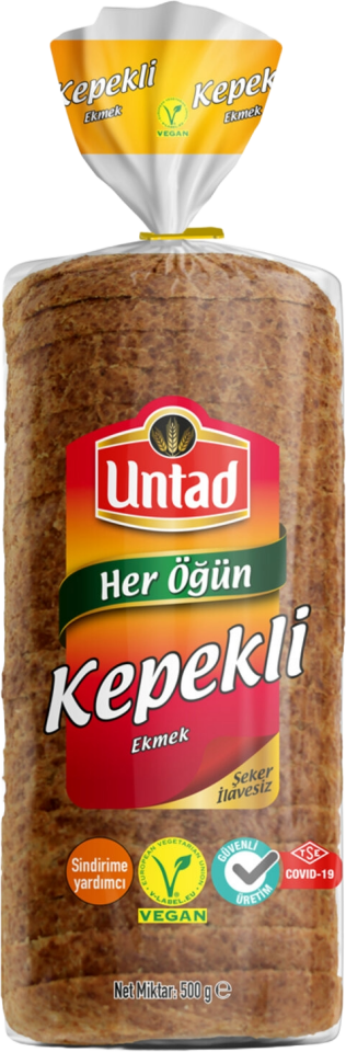 Untad Premıum Kepek Ekmeği 500 Gr